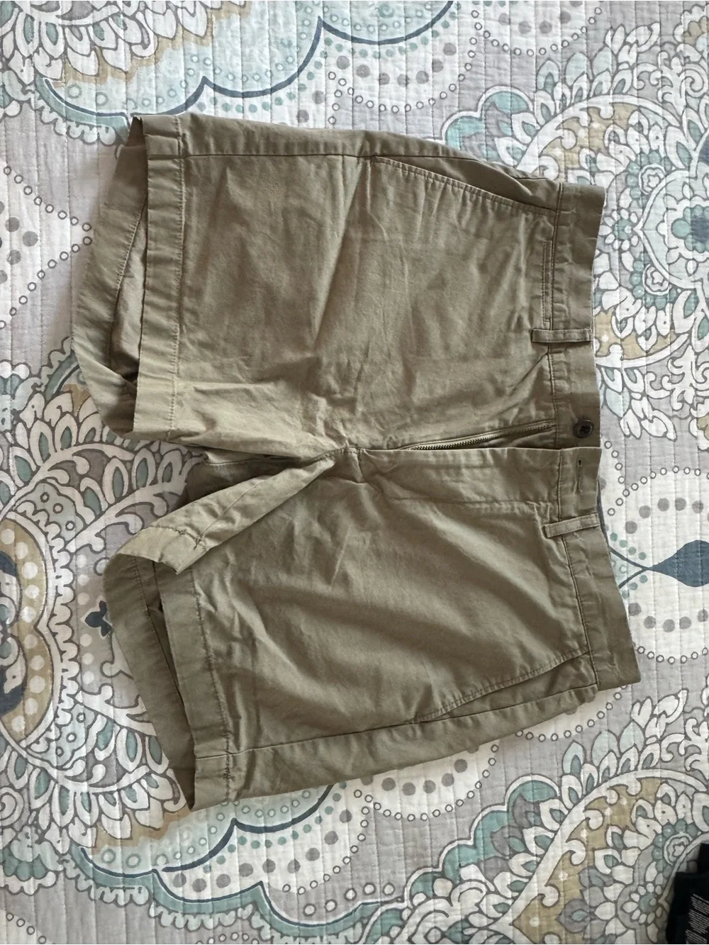J. Crew Men’s Chinos in Slate Blue with Tan Lining